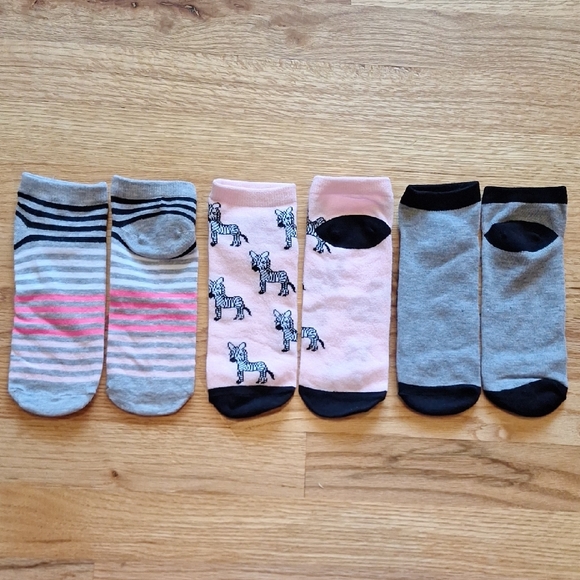 Source Unknown Accessories - Bundle of 3 Pairs Ladies Anklet Socks